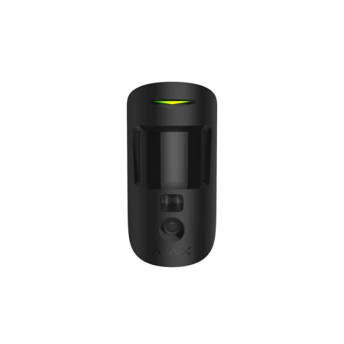 AJAX MotionCam Motion Detector + Photo Camera Wireless PhOD Black