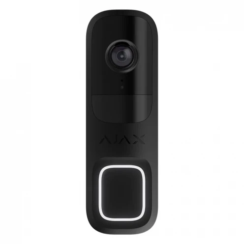 AJAX Doorbell 4 MP Camera with built-in AI and PIR Sensor Black