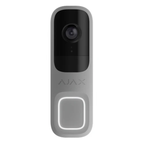 AJAX Doorbell 4 MP Camera with built-in AI and PIR Sensor Gray