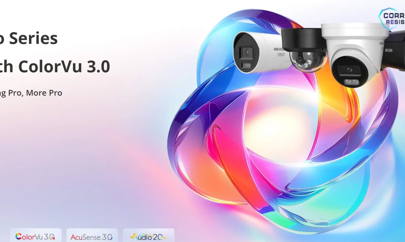 Hikvision Introduces ColorVu 3.0 and the New 16MP Panoramic Cameras