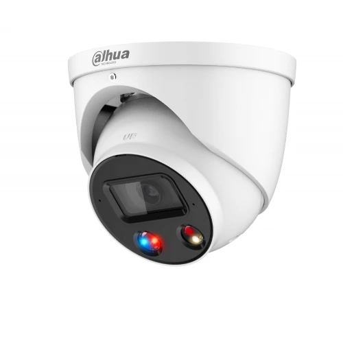 Dahua HDW3849HP-AS-PV-S4 - 8MP - Wizsense - TioC 2.0 - Full Color - Turret - PoE - 2.8mm - IP - Wit