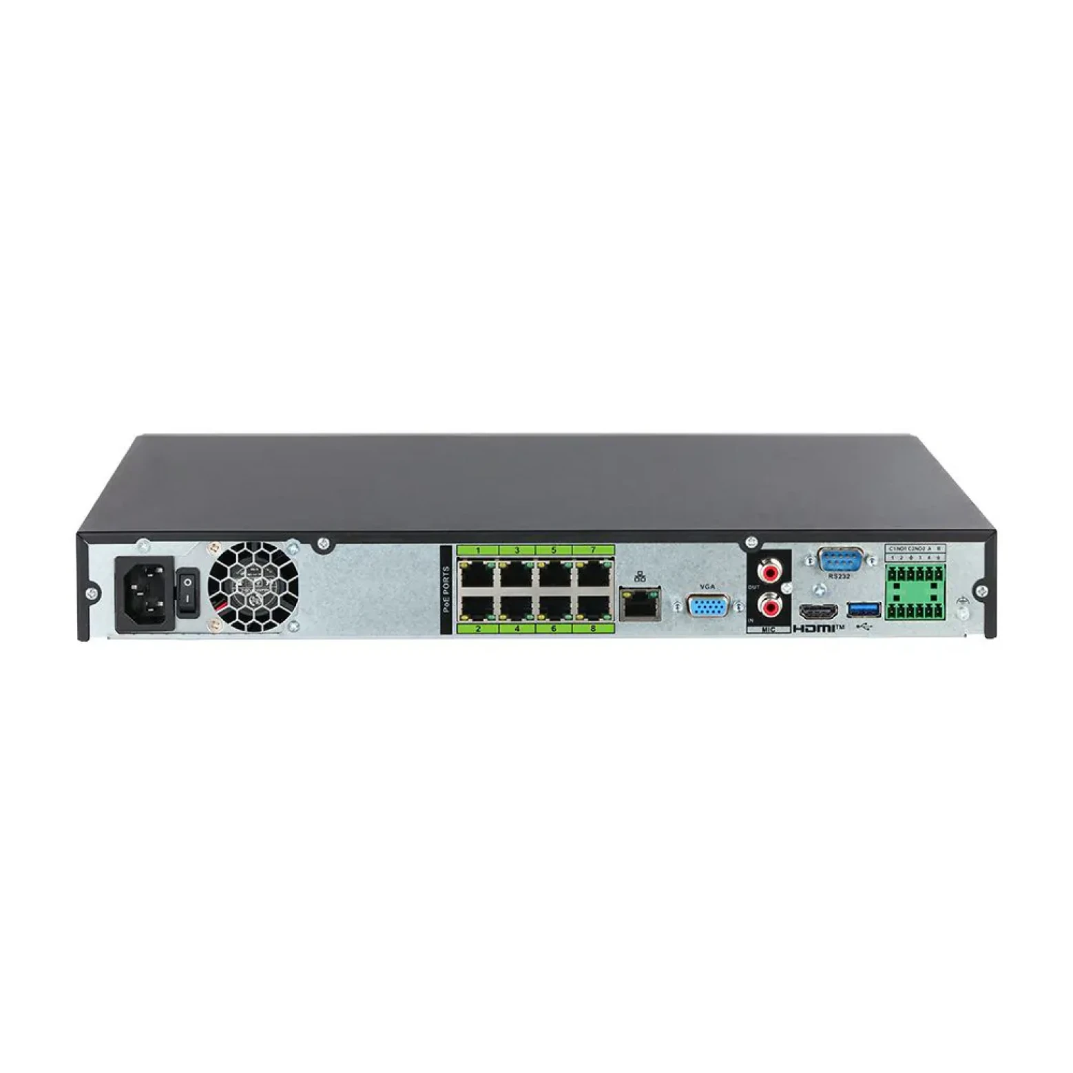 Dahua NVR5216-16HP-XI/Pro – 16-channel 1U AI NVR with 16× PoE and WizMind Pro Analytics