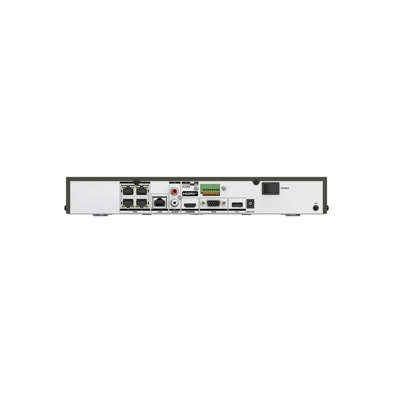 Hikvision DS-7604NXI-K1/4P/VPro – 4 Channels – 4K – 4 PoE – AI NVR – AcuSeek – AcuSearch – AcuSense
