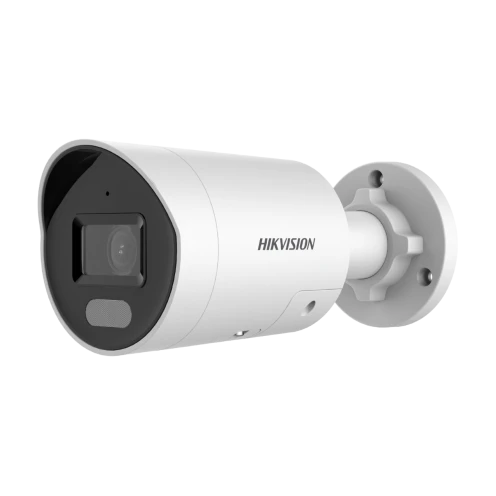 Hikvision DS-2CD2047G2-LU/SL(C), 4 Megapixel, ColorVu, Mini Bullet, 40m LED, Microfoon, Speaker en Strobe Light