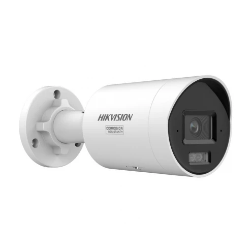 Hikvision DS-2CD2087G3-LI2UY/SL - AcuSense - ColorVu Hybrid - Mini Bullet - 8MP - IP - White