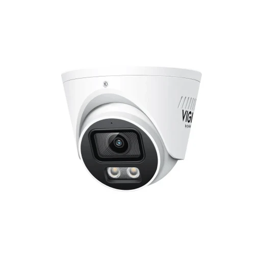 TP-Link By VIGI - InSight S445S - 4MP - ColorPro 2.0 - AI - Turret - with Active Deterrence - White